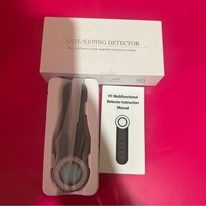 Black Anti-Peeping Detector